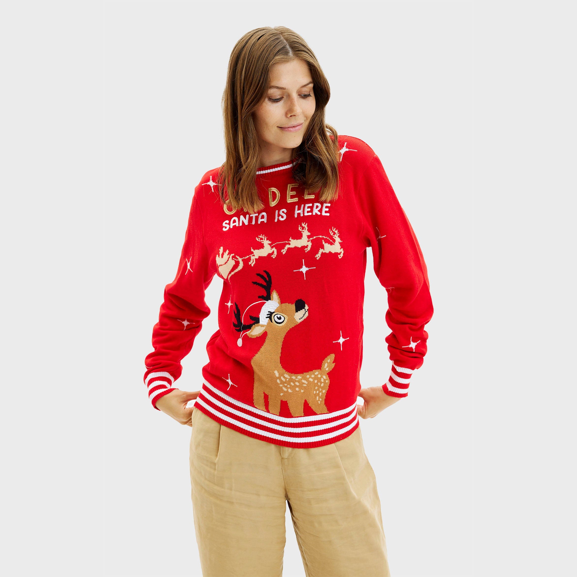 Oh Deer Sweater - Kvinde.